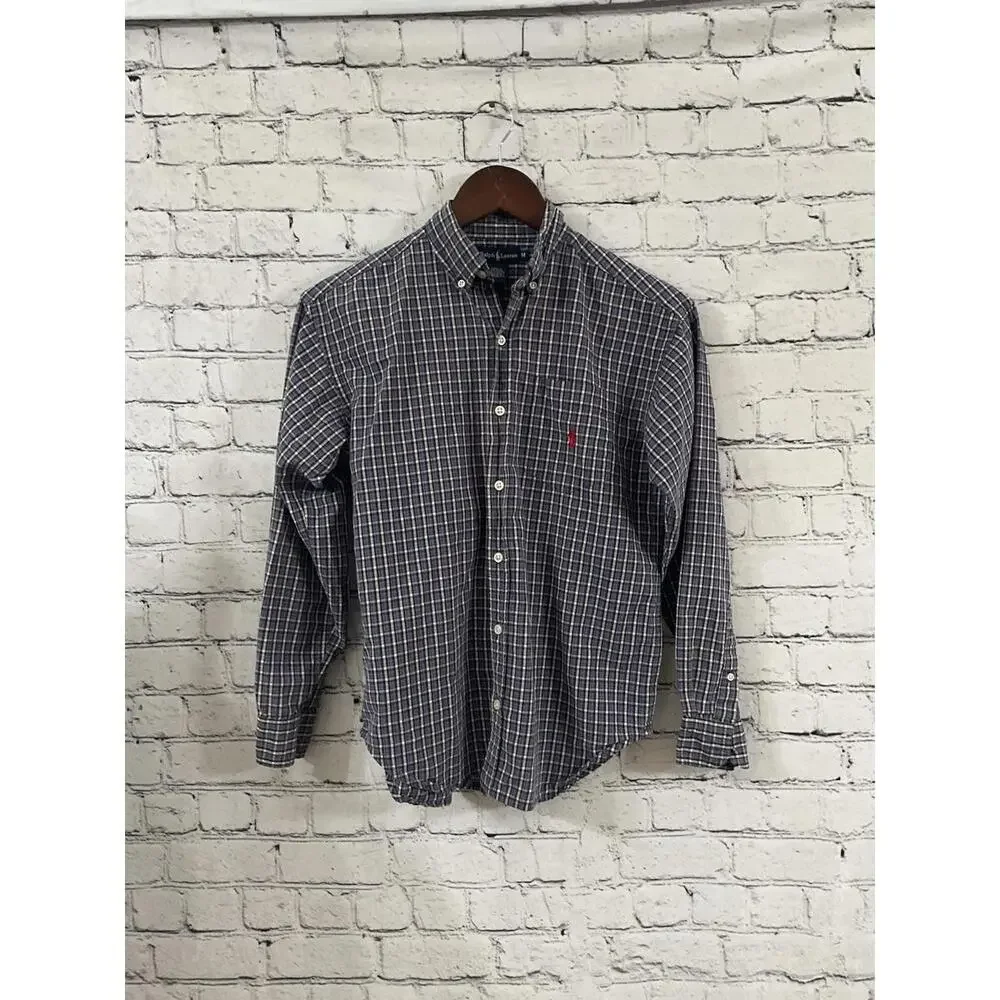 Ralph Lauren Youth Long Sleeve Button‎ Down Size Medium